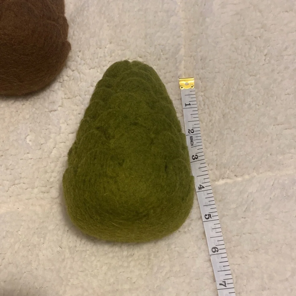 3 TraderJoe’s Felted Pinecones - Picture 4 of 5